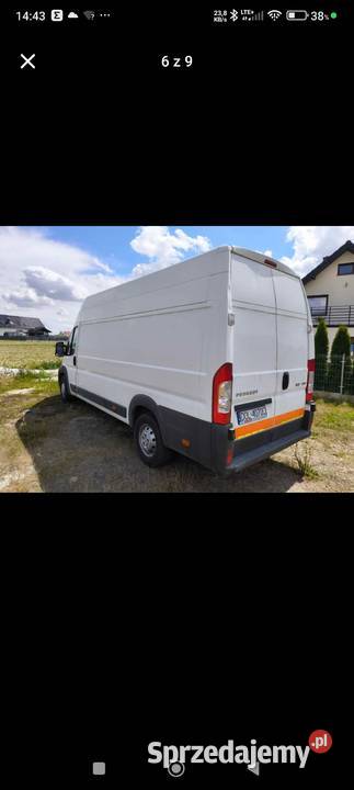 Peugeot Boxer L4H3 Napęd przednia oś dolnośląskie Oleśnica