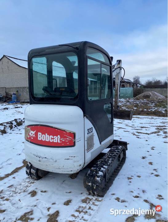 Minikoparka na doby bez operatora Bobcat 323 mazowieckie Szydłowiec