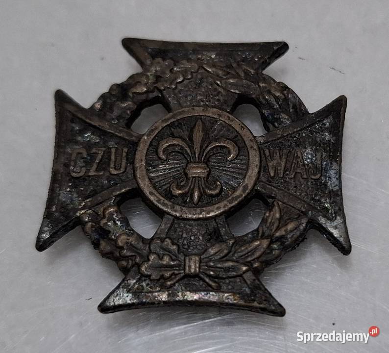Odznaka CZUWAJ Krzyż ZHP 255mm Kolekcje Czeladź