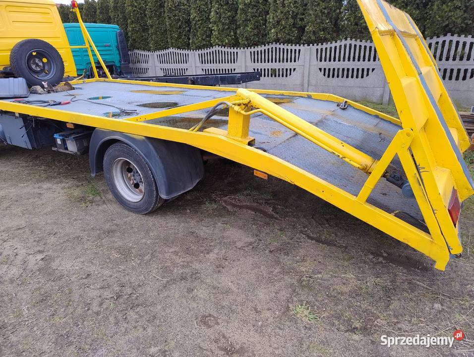 zabudowa pomocy drogowej laweta manualna