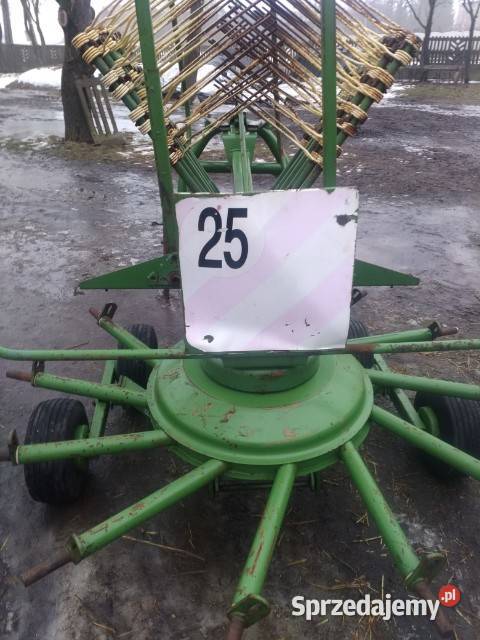 Zgrabiarka Krone do siana trawy 385 m tandem Zgrabiarki i przetrząsacze Lelów