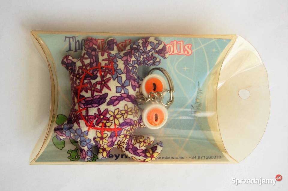 Brelok szyty maskotka krab Mic Mac Hiszpania Lublin