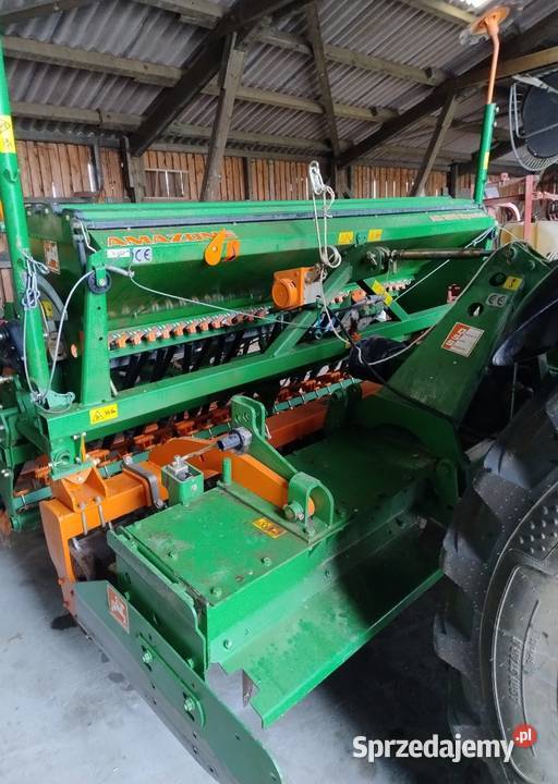 Agregat uprawowo siewny Amazone AD 303 z broną Bytów