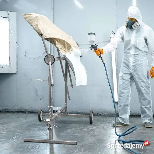 Obrotowy Stojak Lakierniczy 360 205 Kółka i