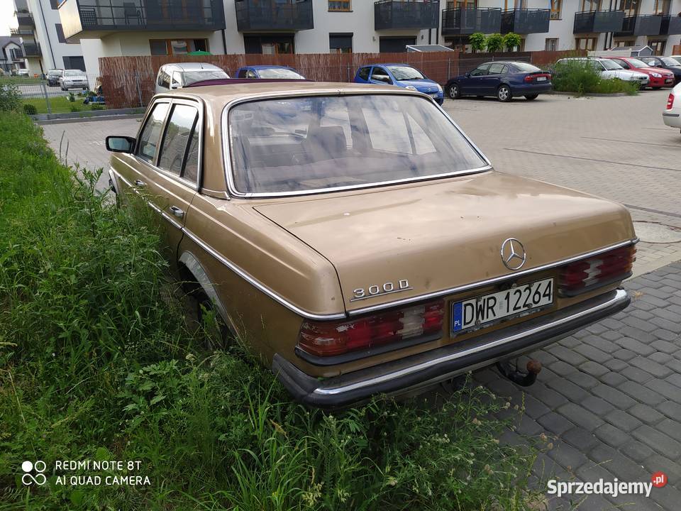 Mercedes W123 30D Beczka produkcja 1982 Wrocław