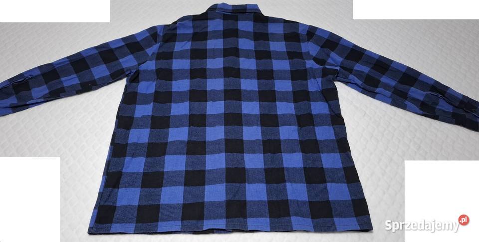 Koszula flanelowa męska rozpinana długi rękaw Czeladź