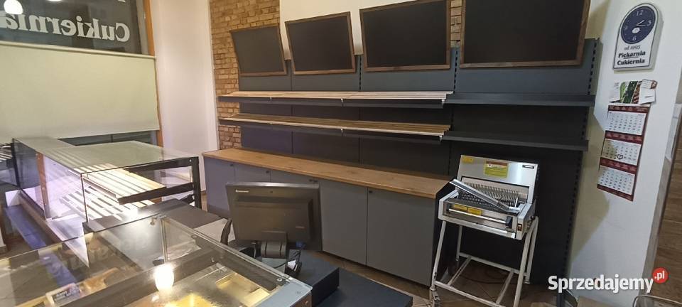 Witryna cukiernicza chłodnicza regał piekarniczy Szczecin