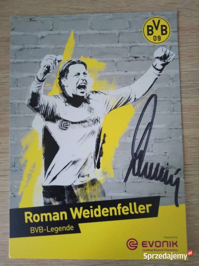 Zdjęcie z autografem Roman Weidenfeller