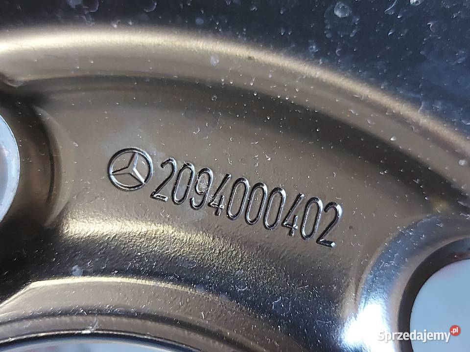 MERCEDES W209 koło dojazdowe 1259016 98M ET17 Kielce