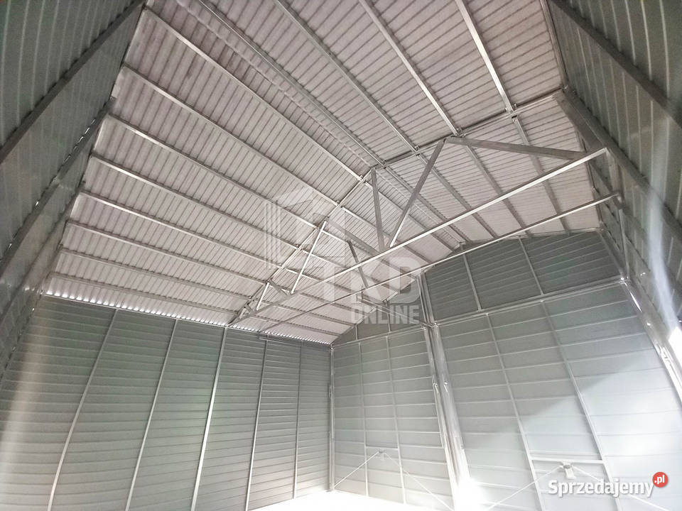 Garaż Blaszany 6x5 wiata 2x Brama Podwyższenie Zielona Góra