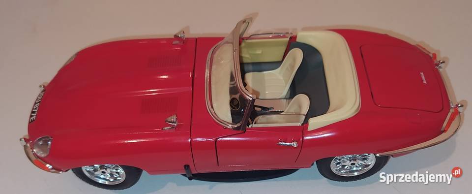 Jaguar E Bburago 1961 Skala 118 Modelarstwo Gdańsk sprzedam
