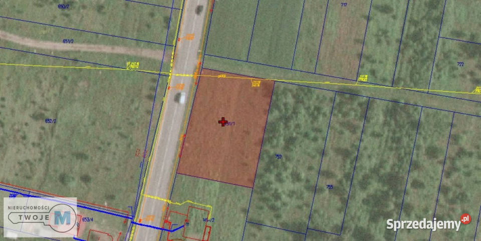 Sprzedaż gruntu Końskie 1500m2 budowlana świętokrzyskie