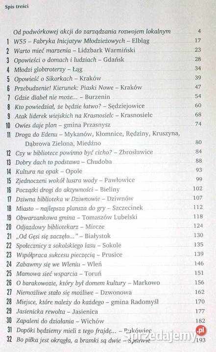 Aktywne społeczności Zmiana społeczna Katalog Chełm sprzedam