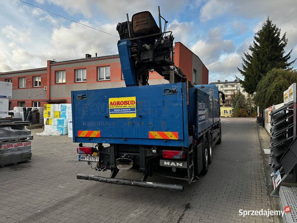 MAN TGA 26430 HDS HIAB 166 430KM mazowieckie Wyszków