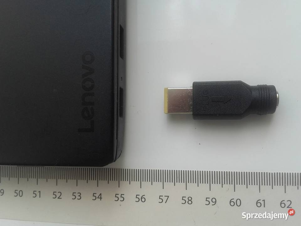 Adapter przejściówka lenovo z DC 20V 55x21mm Bydgoszcz
