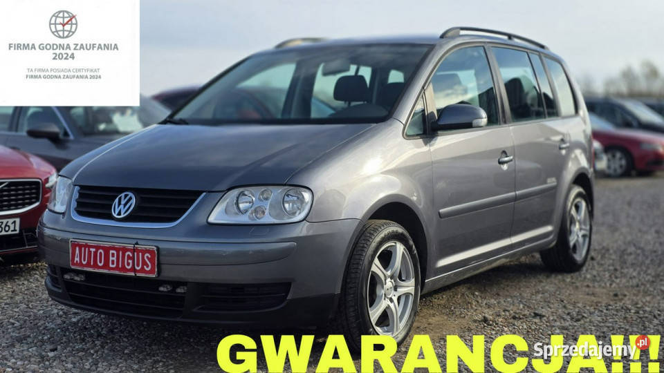 Volkswagen Touran 19Tdi Climatronic super stan pomorskie Lębork