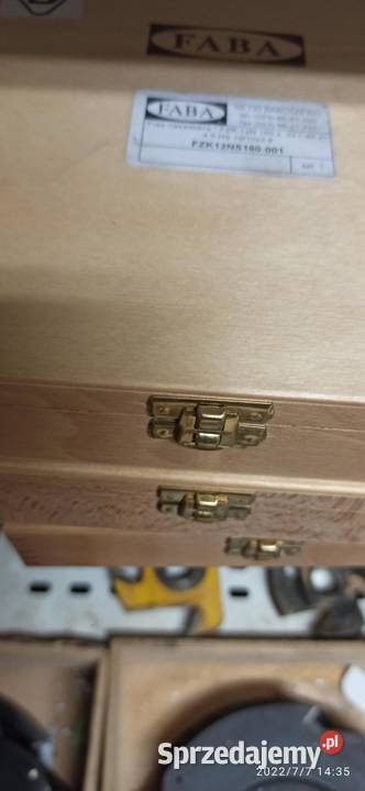 frezy do mikrowczepów 160 mm faba mocowanie fi Kłodawa