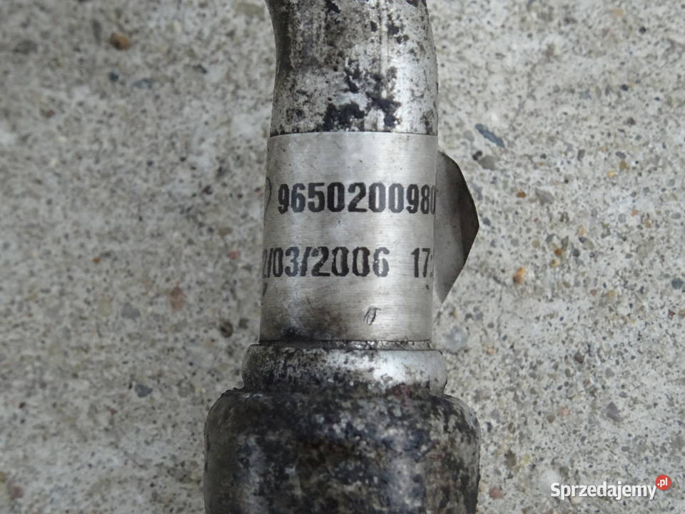 Peugeot 307 16 HDI przewody węże rurki złącza sprzedam