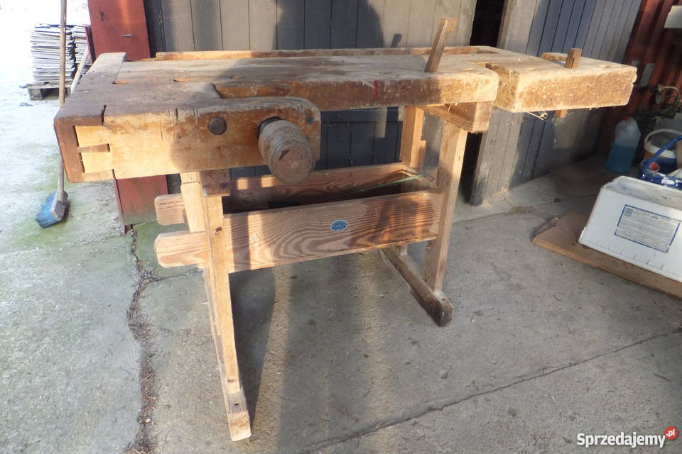 Orginalna Strugnica stół stolarski średni Banie