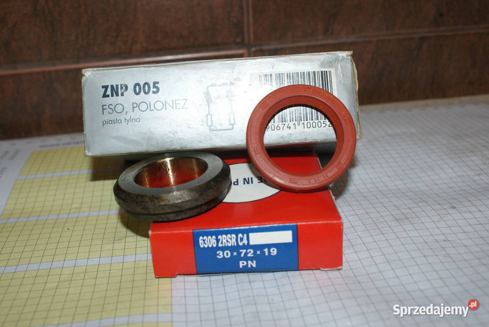 ZESTAW ŁOŻYSKO TYLNEJ PÓŁOSI FSO PN 6306N PN mazowieckie Białobrzegi