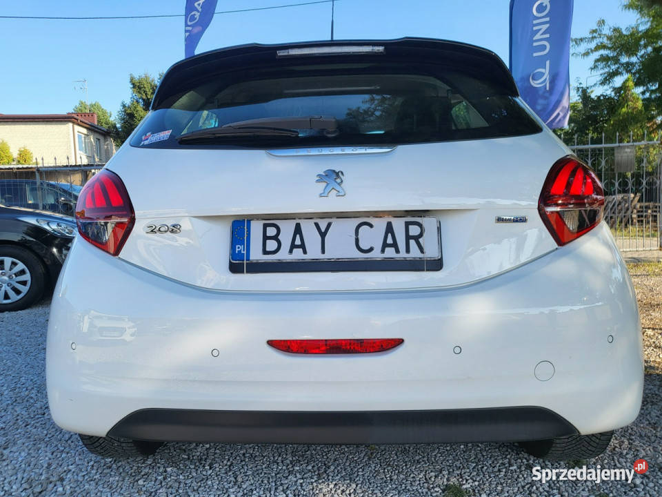Peugeot 208 16 HDI 100 Bogata Wersja biały Pabianice sprzedam