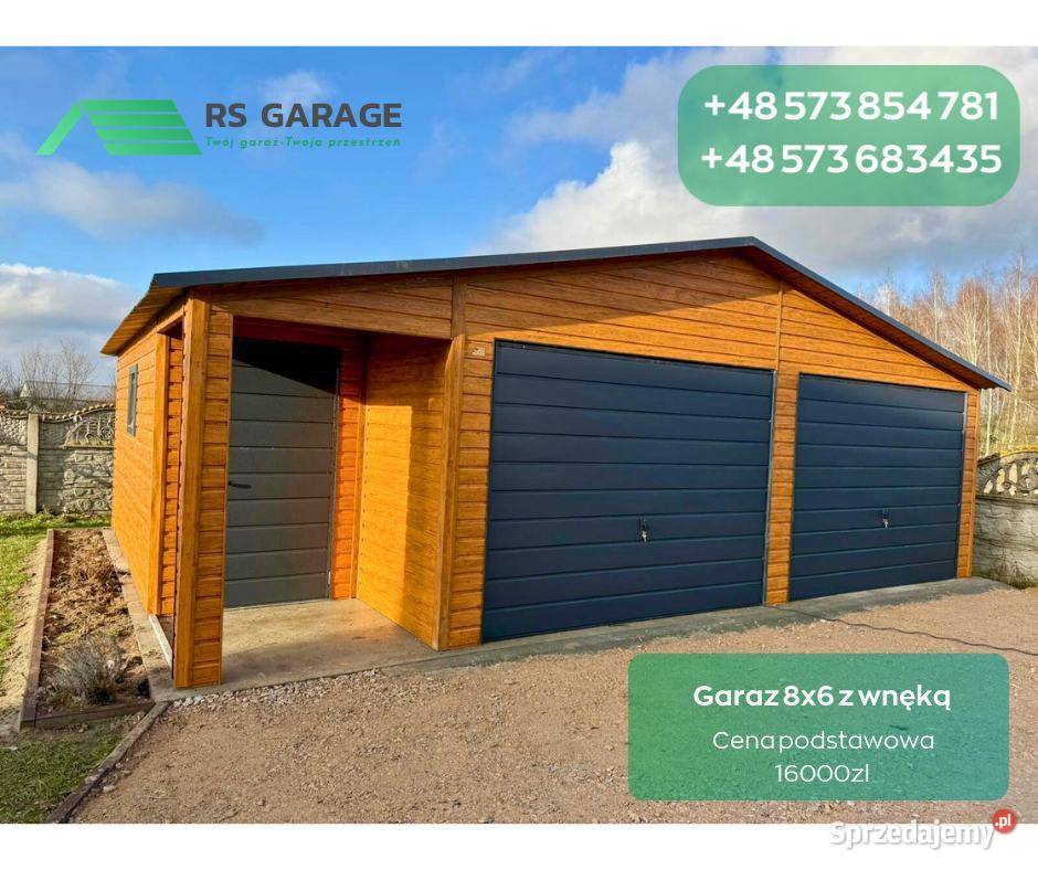 Garaż blaszany 5x6 dolnośląskie Świdnica