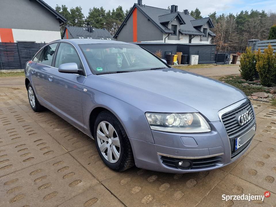Audi A6 27TDI 1właściciel skórzana tapicerka pomorskie Niestępowo