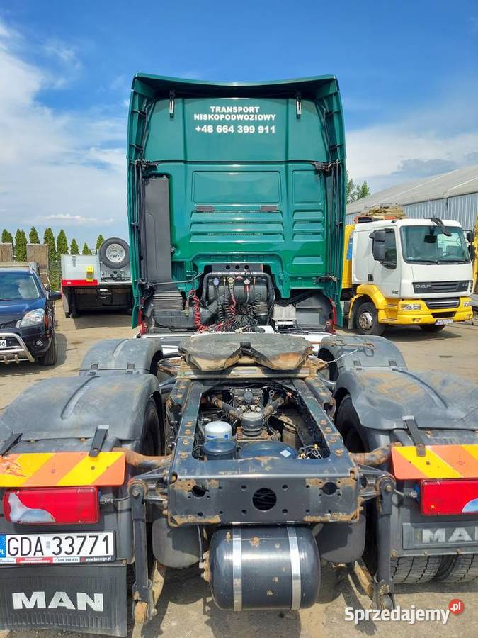 Man TGX 26480 euro 5 manual 6x2 zarej jako 12500cm3 Pruszcz Gdański