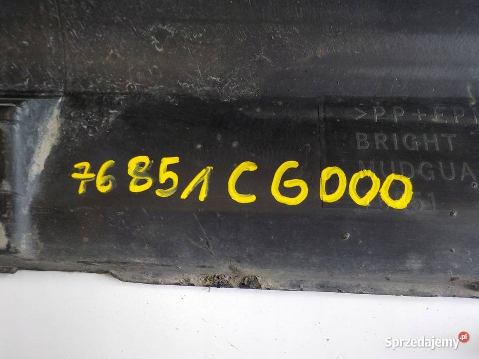 LISTWA PROGOWA PRAWA LEWA INFINITI FX35 FX45 osobowe Karoseria wielkopolskie Nowy Tomyśl