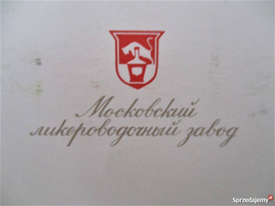 Stare Pudełko Miniaturkach Wódki ZSRR PRL Nieporęt