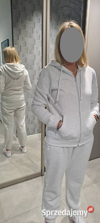 Nowa bluza dresowa z kapturem XS Ząbki sprzedam