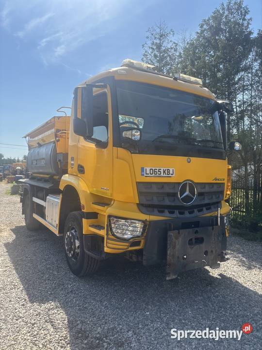 MERCEDES Arocs 1824 piaskarka Solarka 4x4 2016 Ropczyce