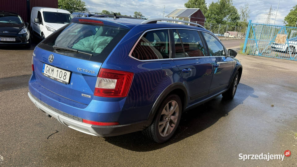 koda Superb Scout 20tsi 184 automat 4x4 ledy Gdańsk