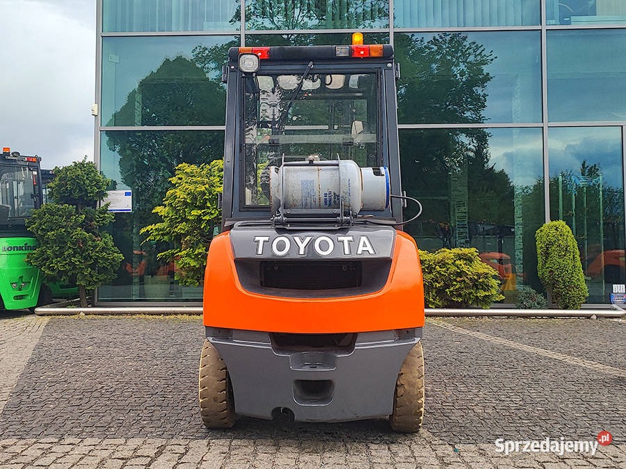 Wózek widłowy Toyota 028FGF25 duplex 33 m 25 Kęty