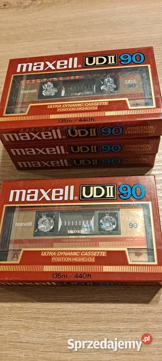 Maxell UD II 90 Japan folia 1985 Kraków