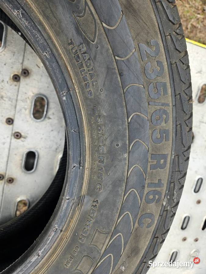 Opona letnia Continental vanco 2 23565r16c Janów Lubelski sprzedam