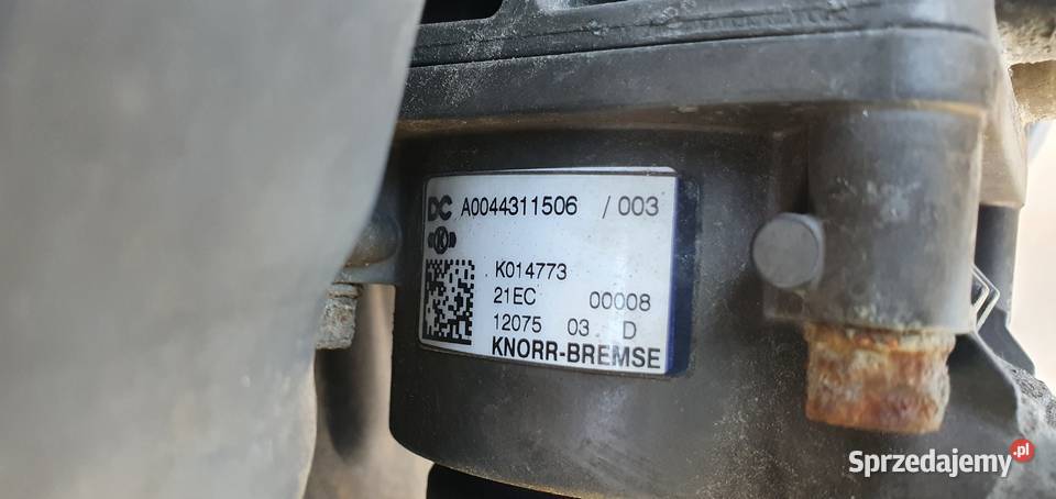 MERCEDES ACTROS ZAWÓR GŁÓWNY HAMULCA K014773 Bieleń