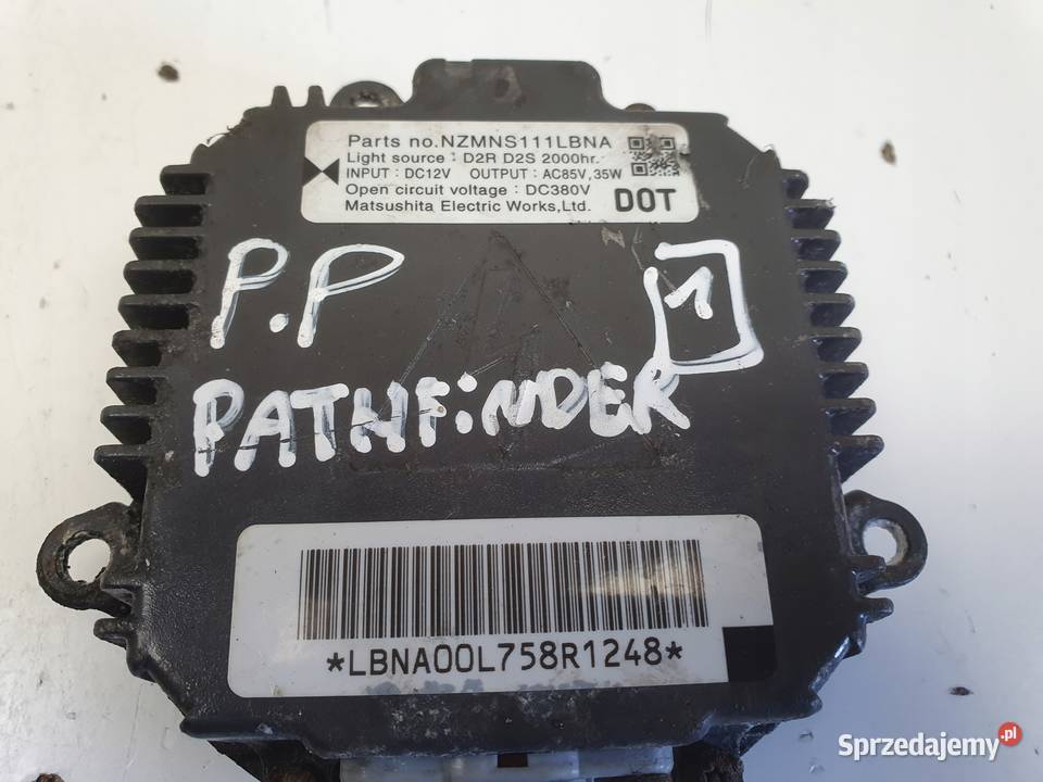 Nissan Murano Pathfinder PRZETWORNICA lampy lubelskie Rudka