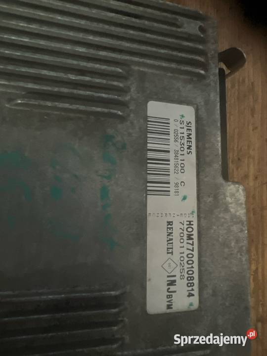 Komputer silnika renault 7700108814 Margonin sprzedam
