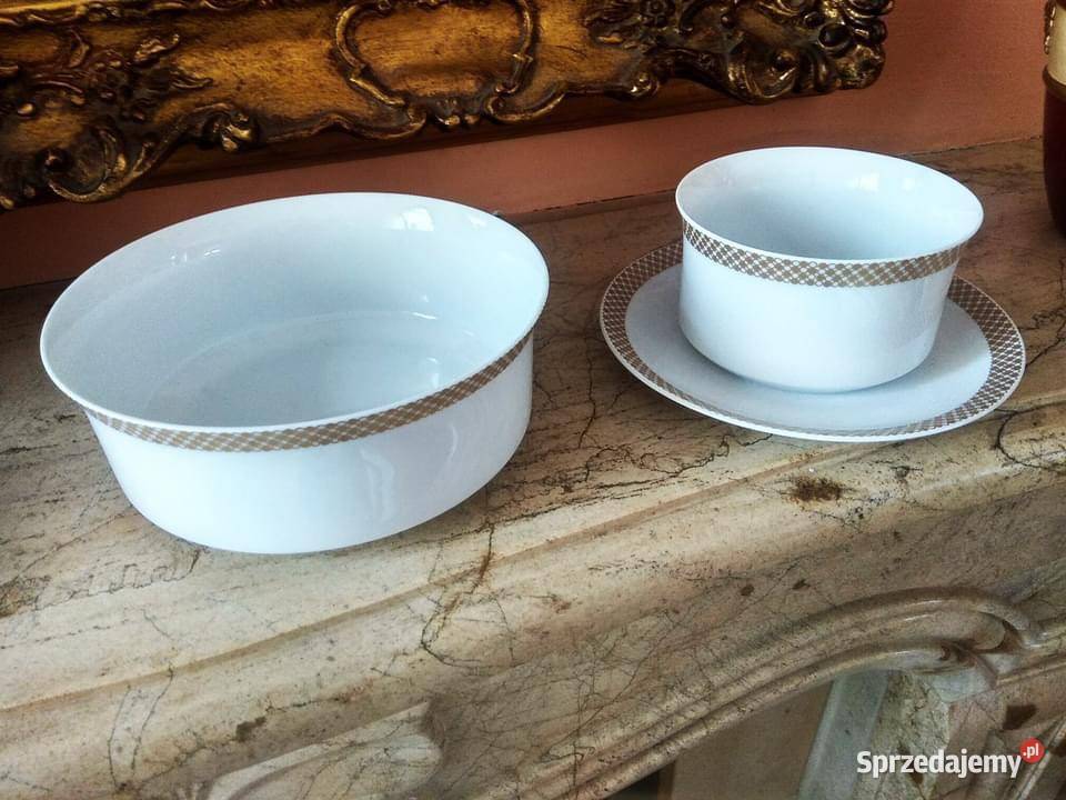 Sosjerka i miseczka Rosenthal Syg Thomas Biała Gdańsk