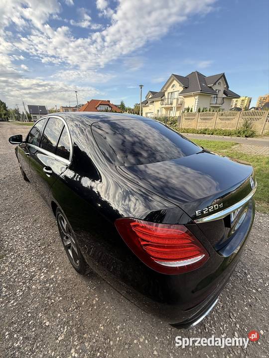 Mercedes w213 220d RDW 2019 bezwypadkowy salon elektrochrom. lusterka boczne Klasa E Żyrardów sprzedam