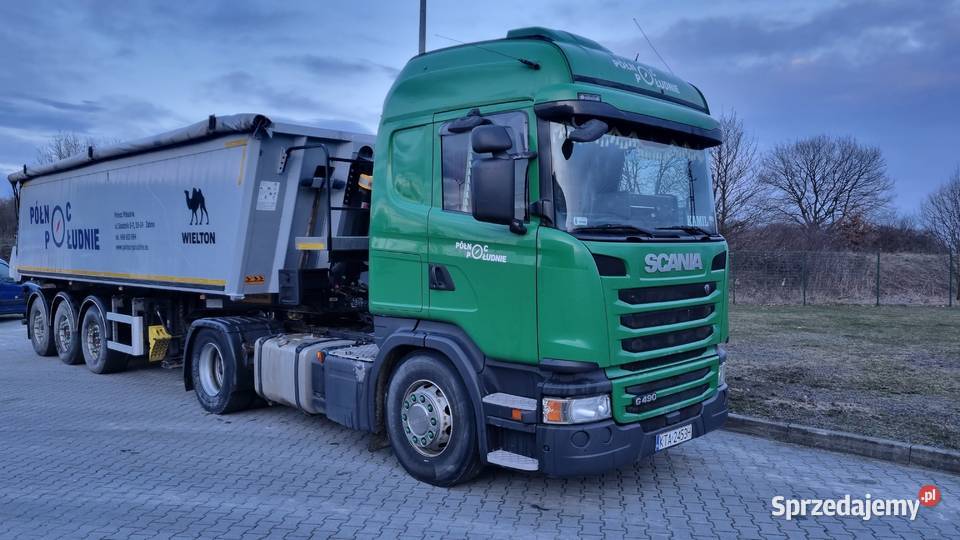 SCANIA G490 z hydrauliką Żabno sprzedam