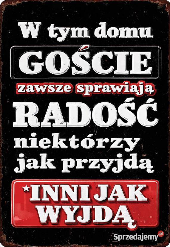 Tabliczki Retro Różne wzory V2 sprzedam