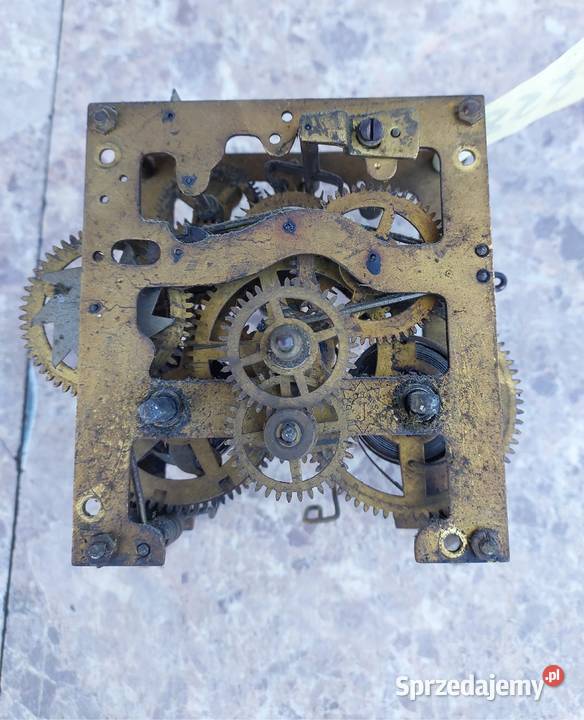 558 Mechanizm starego zegara miniatury Junghans pomorskie Tczew sprzedam
