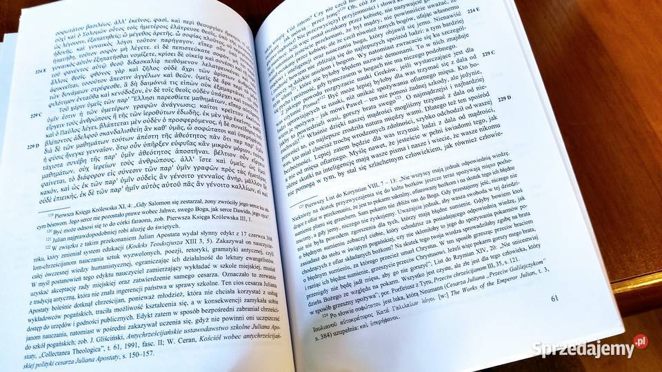 Julian Apostata przeciw Galilejczykom przekł religia i etyka