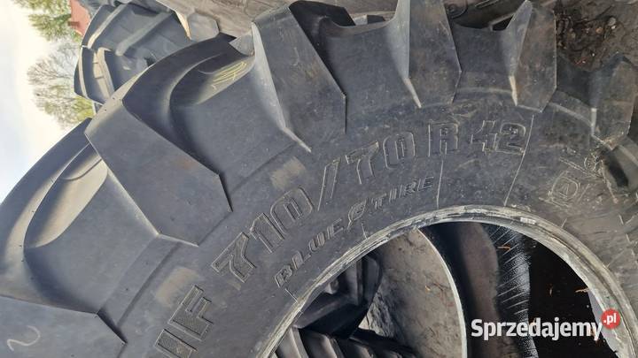 Opona o rozmiarze 71070r42 Firmy Trelleborg Nowe Miasto Lubawskie sprzedam