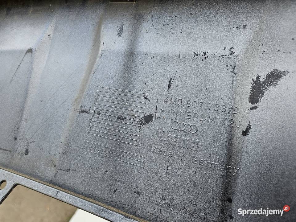 AUDI Q7 II 4M0 SPOILER DOKŁADKA ZDERZAKA PRZÓD Międzychód sprzedam