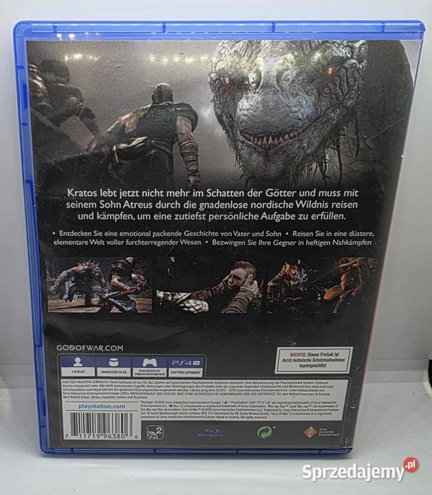 Gra God of War 4 Elbląg sprzedam