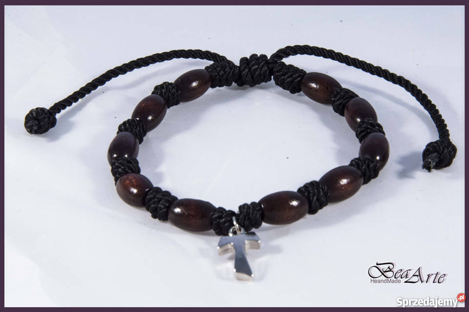 Różaniec dziesiątka bransoletka oliwki3 kolory małopolskie