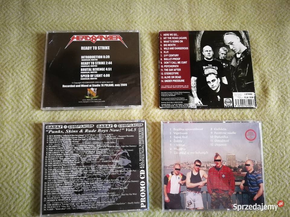 Płyty CD Oxymoron Rozpor Headbanger Garaż Szczecin